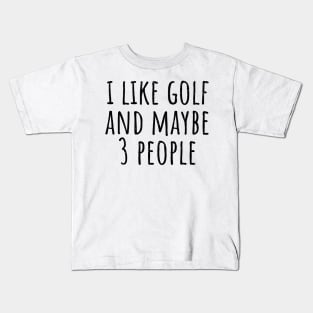 funny golf Kids T-Shirt